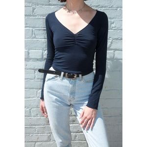 Brandy Melville Long Sleeve Charlize Top